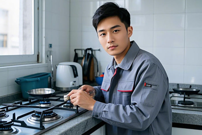 铜陵市燃气灶安装上门服务电话—燃气灶打不着火、漏气、火力不均