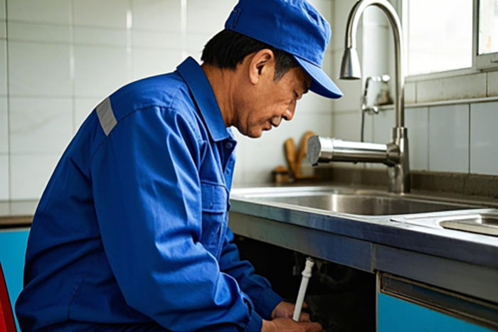 铜陵市洗菜盆疏通电话—油污堆积、食物残渣、异物卡住问题