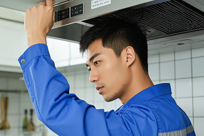 安庆市油烟机上门安装服务电话:安装不牢、漏气、安装不规范