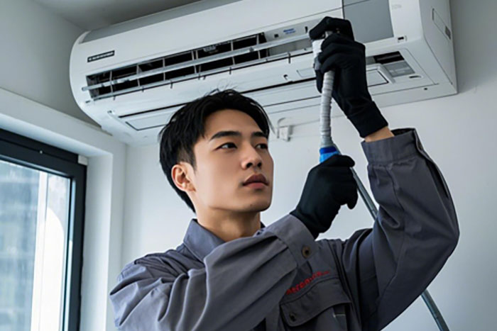 安庆市空调清洗服务电话:空调不制冷、异味、风量小