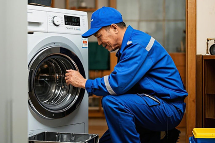 黄山市洗衣机上门维修服务电话:洗衣机不排水、异响、脱水不转