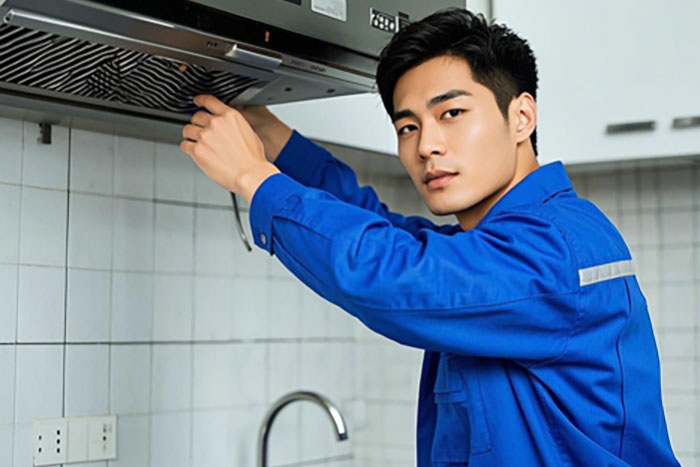 黄山市油烟机上门安装服务电话:吸力不足、噪音大、安装不稳