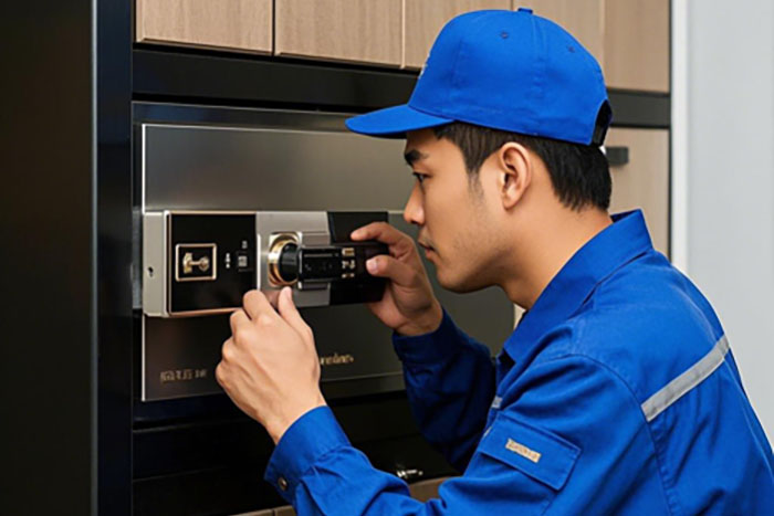黄山市保险柜上门开锁公司电话:密码忘记、机械故障怎么办?