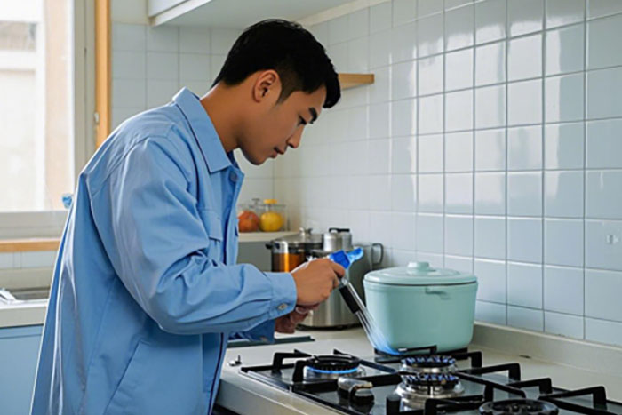 阜阳市燃气灶清洗服务电话,解决火力不足、油渍积累、气味问题