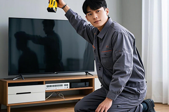六安市电视上门维修师傅,画面无信号、黑屏、开不了机维修