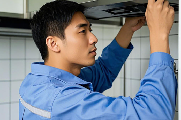 六安市油烟机上门安装服务,吸力不足、噪音大、安装不稳