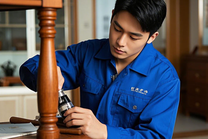 六安市家具保养,解决划痕修复、松动加固、表面清洁问题
