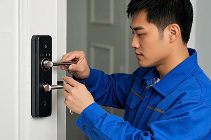 六安市智能锁上门开锁公司,忘记密码、无法识别指纹、电池没电