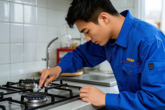 池州市燃气灶清洗服务电话:解决火力减弱、油污积累、燃气泄漏问题