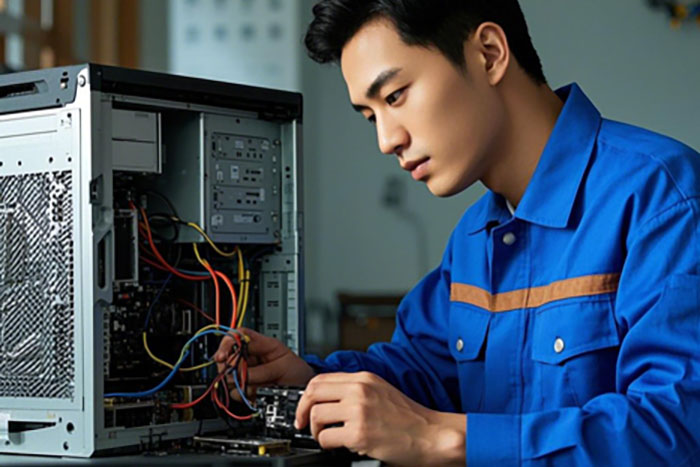 菏泽市电脑上门维修,快速修复黑屏、病毒入侵等问题