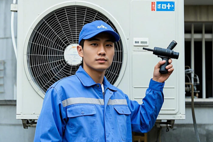 美的空调上门维修,常见E2、F1故障与处理