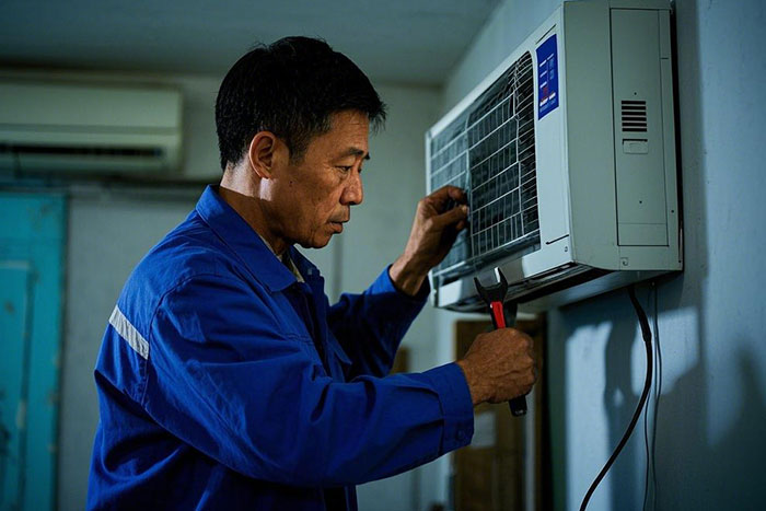 约克空调上门维修:E5、F1常见问题与处理