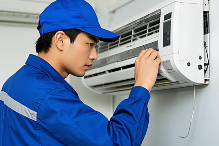 海信空调上门维修,E3、F2故障处理技巧