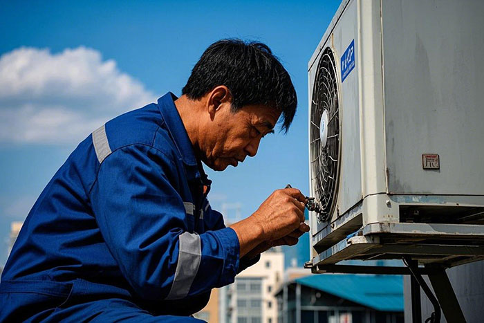 松下空调上门维修:E2、P6常见故障及处理