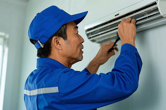 乐声空调上门维修,E4、P3故障解决技巧