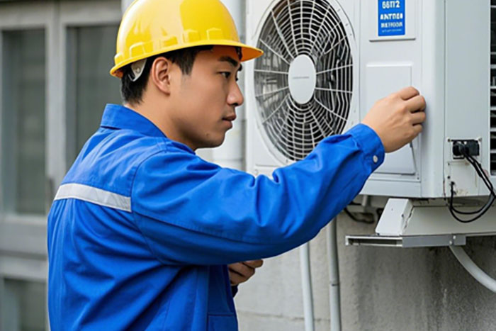 康拜恩空调上门维修,E1、P2常见问题分析