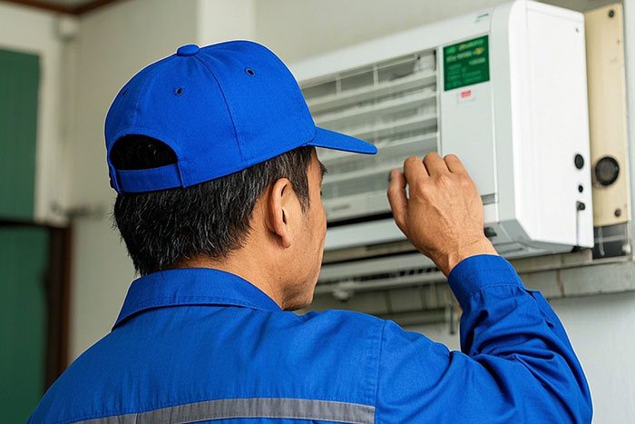 东元空调上门维修,如何解决E3、P2故障