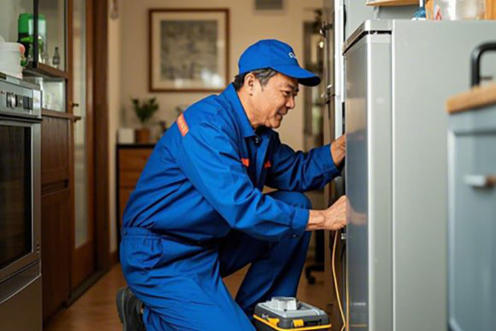 现代冰箱上门快修:温度不准、结霜厚处理