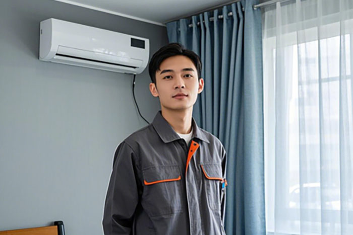 美的空调上门清洗:高效清洁,去除积尘、恢复强劲制冷