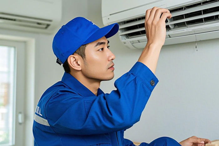 华凌空调上门安装移机:专业拆卸,解决安装不到位