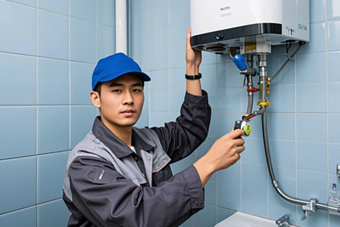 日照市网购热水器上门安装,确保排水顺畅、减少噪音