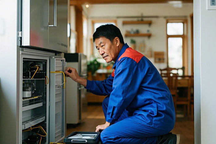创维冰箱上门检修:冷藏结冰、频繁启动修复