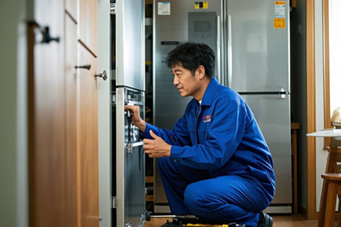 Wolf冰箱上门快修:门封漏冷、频繁启动排查