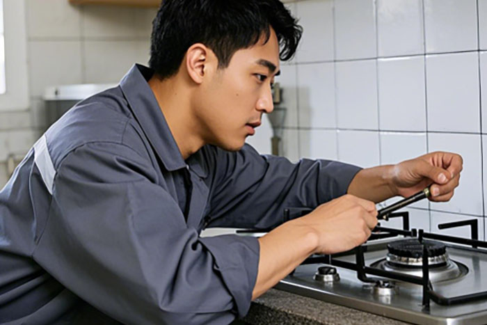 东营市燃气灶上门维修电话:快速解决点火不灵、火焰不稳