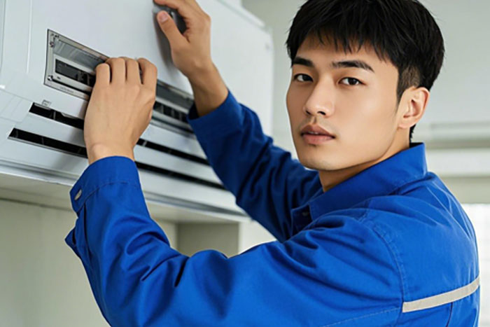 约克空调上门清洗:专业清洗,恢复强劲制冷、去除异味