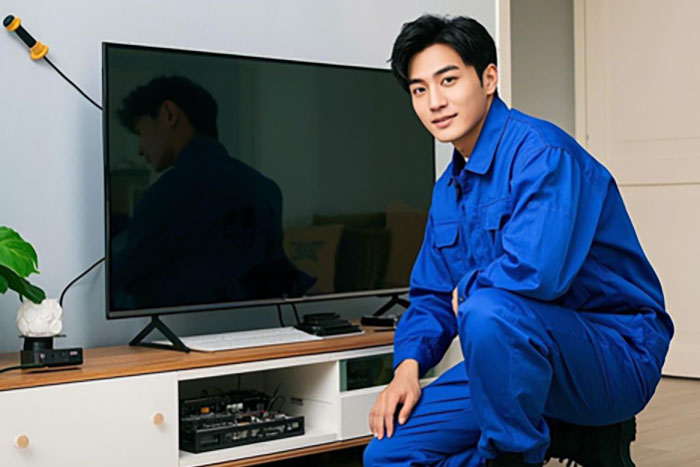 临沂市电视上门维修师傅:专注修复图像模糊、声音断断续续