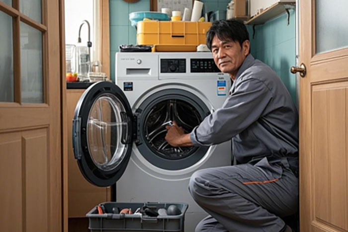 临沂市洗衣机上门维修:洗衣机震动大、排水系统故障