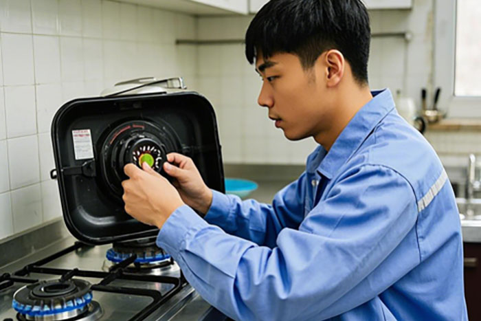 德州市燃气灶上门维修电话:修复漏气、温控失常问题