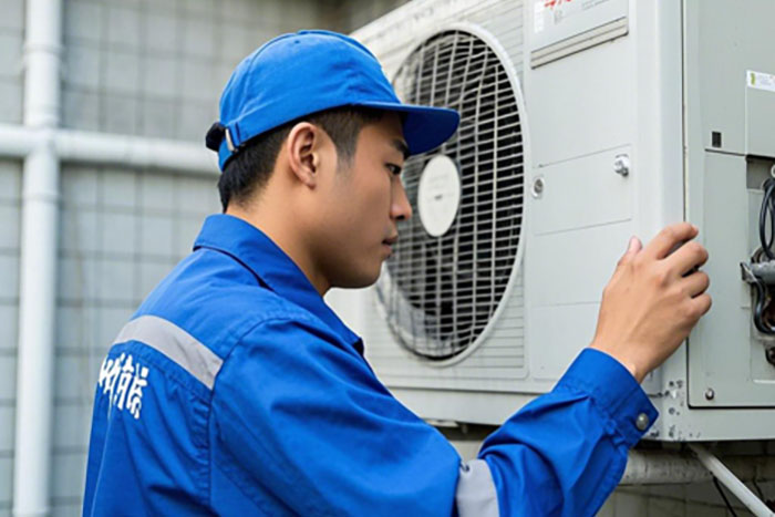 东营市空调安装移机上门服务,解决安装不当、管道堵塞问题