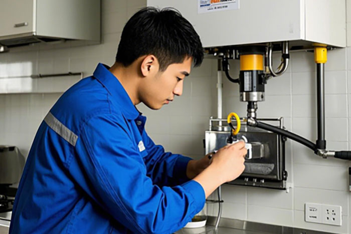 淄博市壁挂炉上门清洗,去除水垢,避免漏水