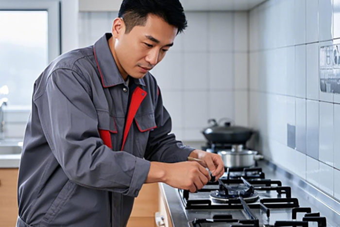烟台市燃气灶上门清洗:清理油污、恢复火力均匀