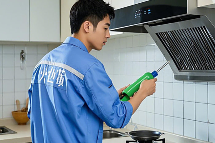 齐齐哈尔市油烟机上门清洗,去除油污、清洗风轮、深层清洁