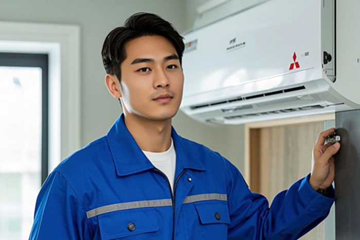 丽江市网购空调上门安装,提供新旧空调上门拆装服务