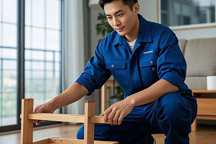 邯郸市家具上门安装,沙发、餐桌、书架安装