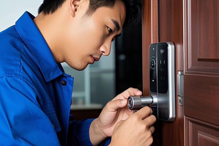 韶关市智能锁开锁电话,开锁师傅24小时服务