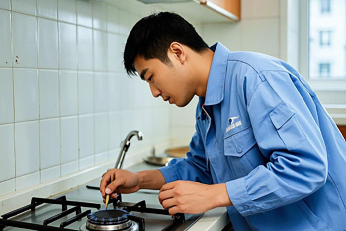 株洲市上门安装燃气灶集成灶电话,燃气灶集成灶上门安装收费标准